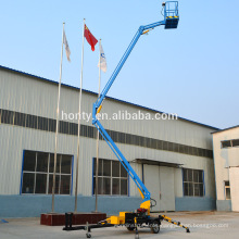 European quality! Truck mounted crank arm work platform mobile boom lift